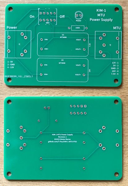 PCB Top and Bottom