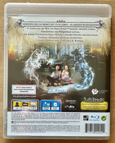 BluRay Case Back